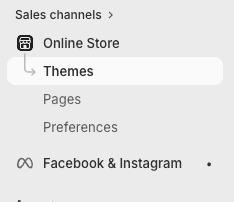 Shopify, Online Store Themes